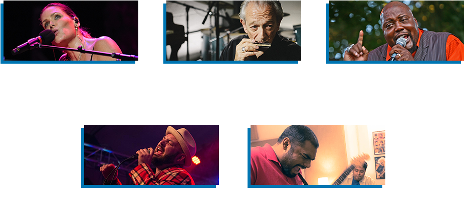 Mahindra Blues Festival - Collage Clipart (985x437), Png Download