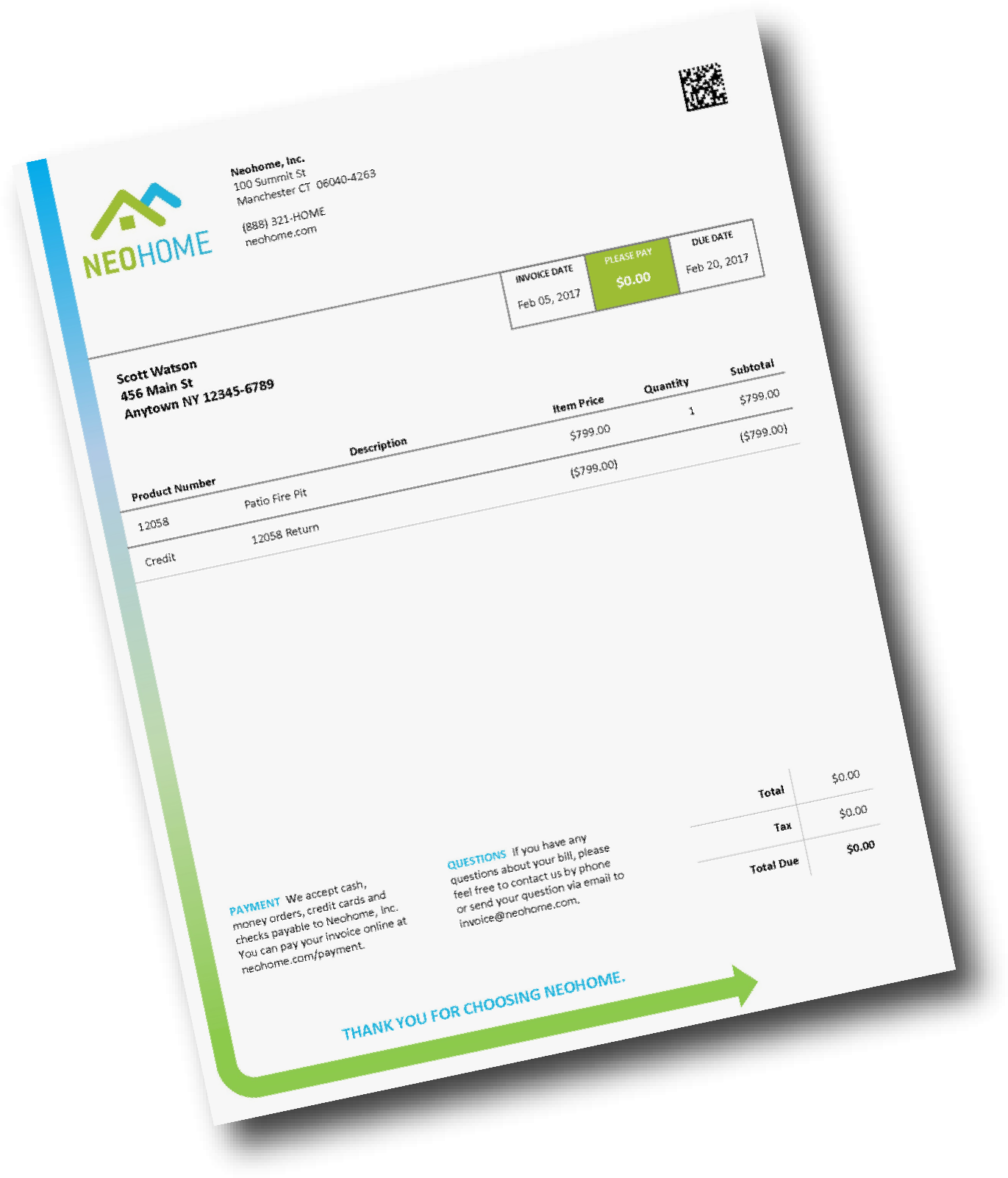 Oms-500 Gives You Complete Control Over Your Customer - Paper Clipart (1409x1639), Png Download