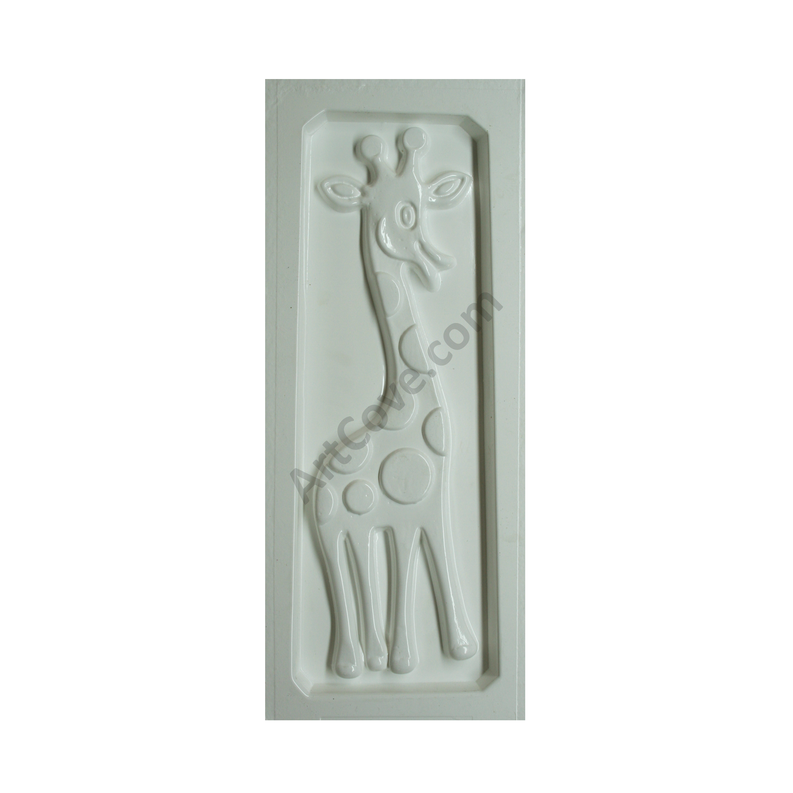 Giraffe Plaster Mold - Giraffe Clipart (3000x3000), Png Download