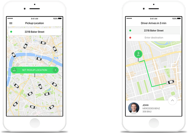 Taxify On Google Maps - Iphone Clipart (700x460), Png Download