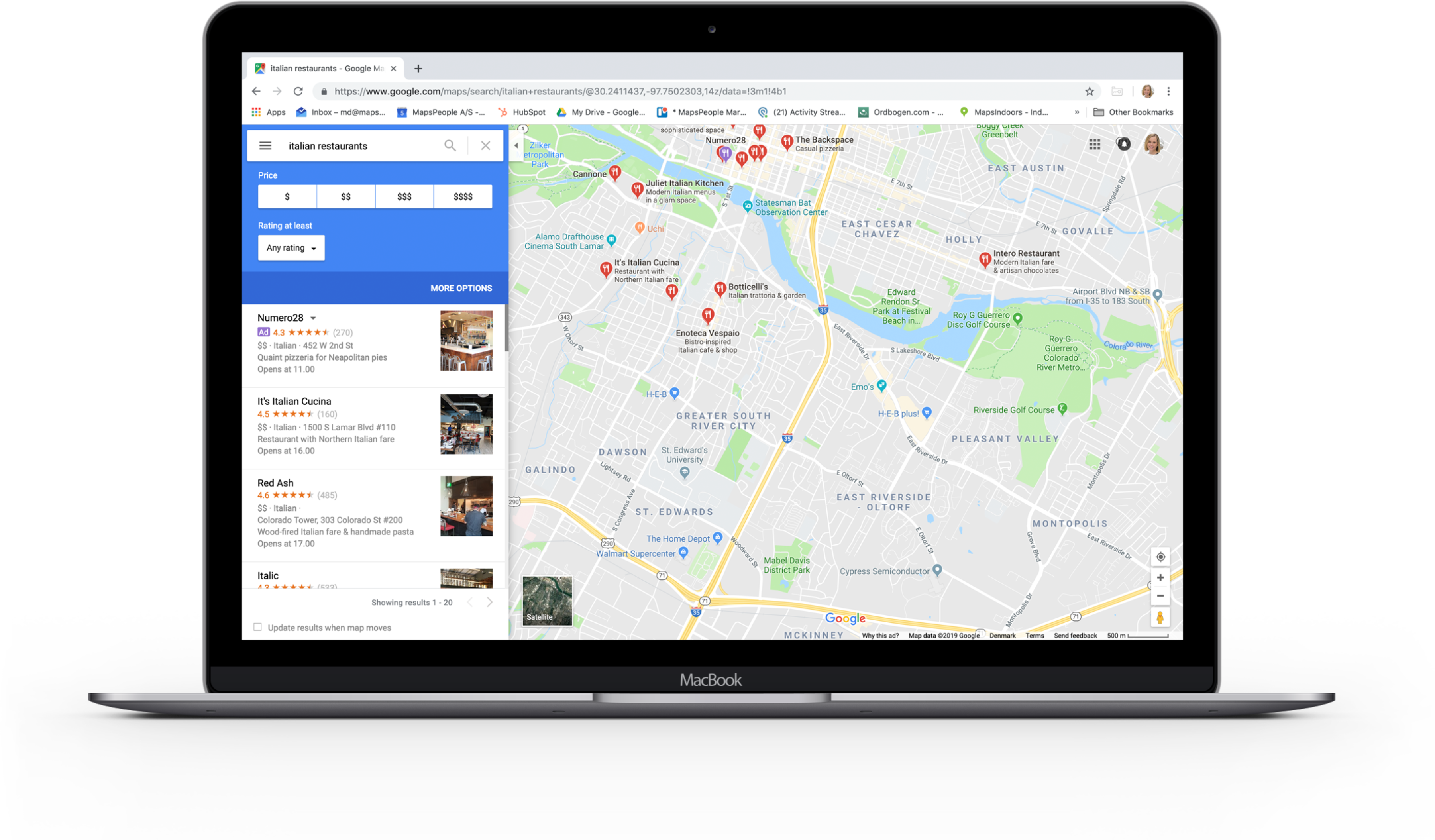 Google Maps Local 3-pack - Пик Комфорт Личный Кабинет Новый Clipart (3600x2206), Png Download