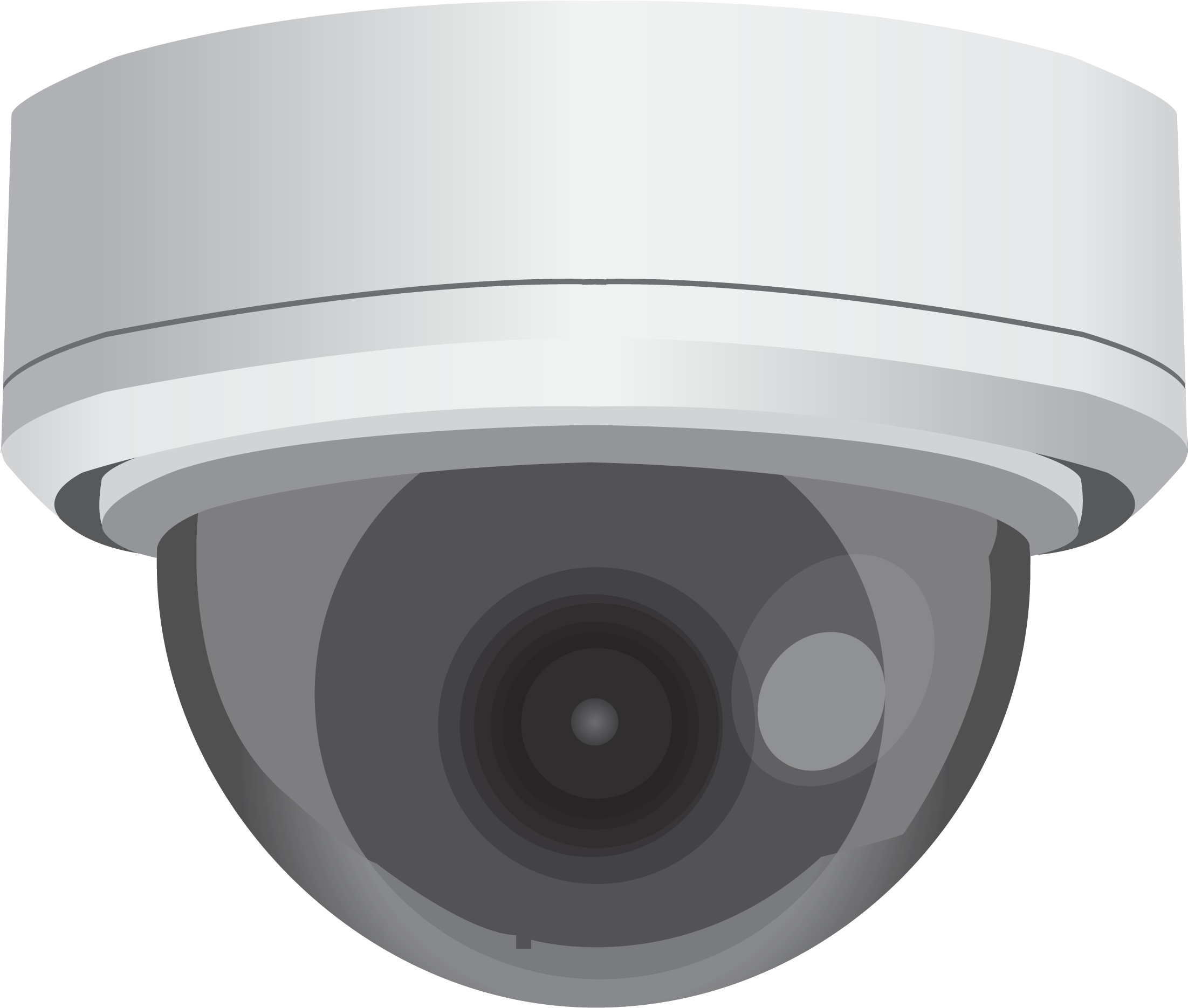 Dome Security Cameras - Ds 2cd2145fwd Clipart (3381x3381), Png Download