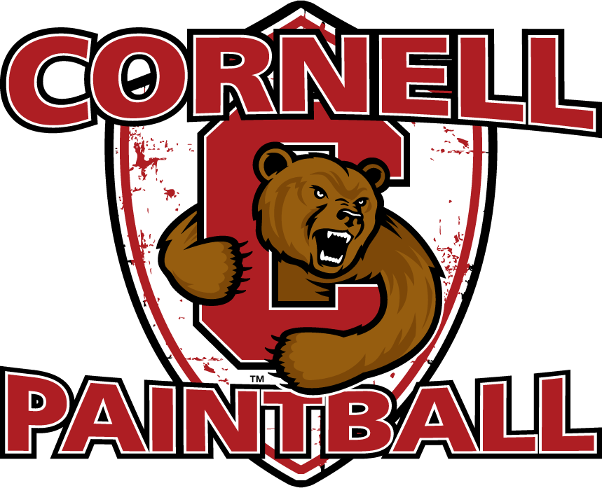 Cornell University Paintball Club Logo Design Ithaca, - Cornell Big Red Logo Clipart (859x697), Png Download