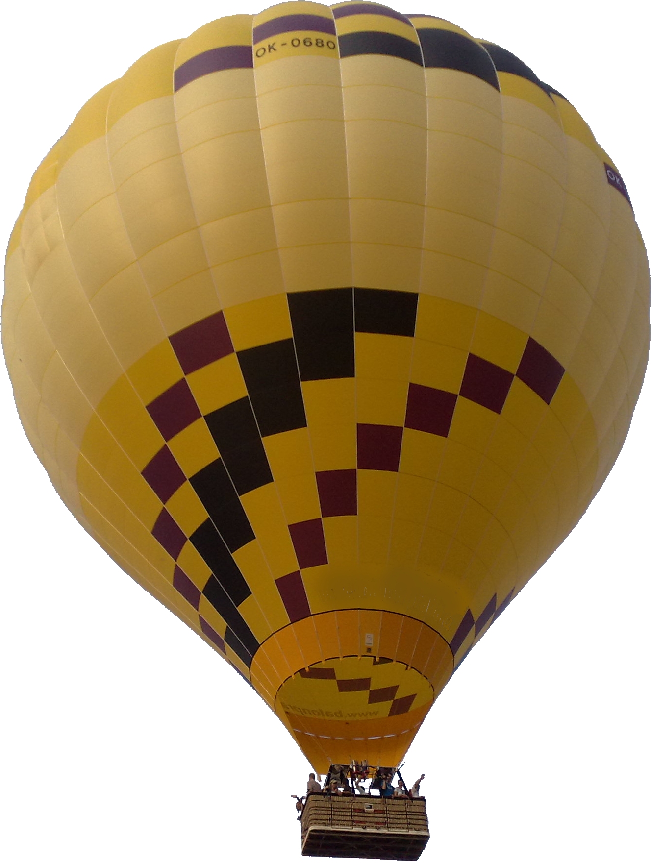 Horkovzdušný Balon Png , Png Download - Balon Png Clipart (1328x1761), Png Download