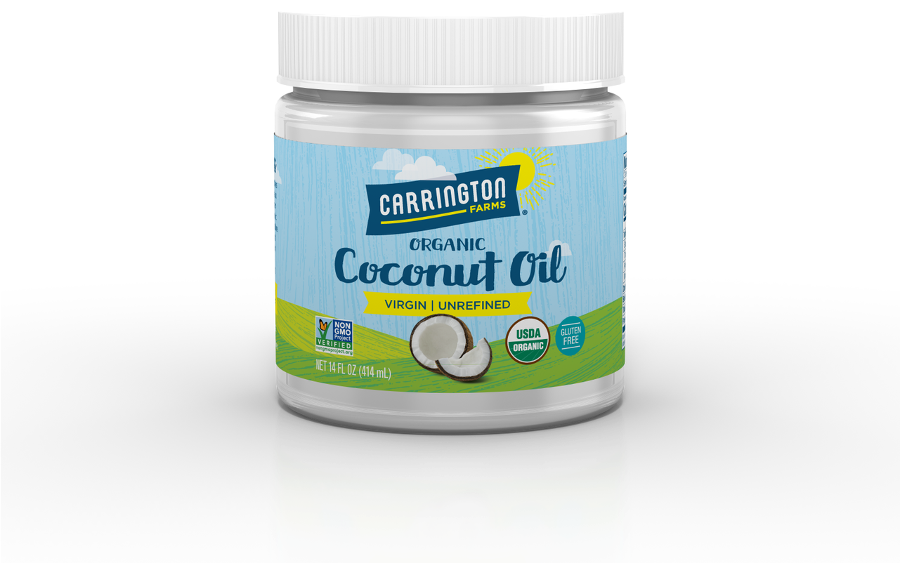 Image - Carrington Farms Coconut Oil 25 Oz Clipart (1280x1024), Png Download