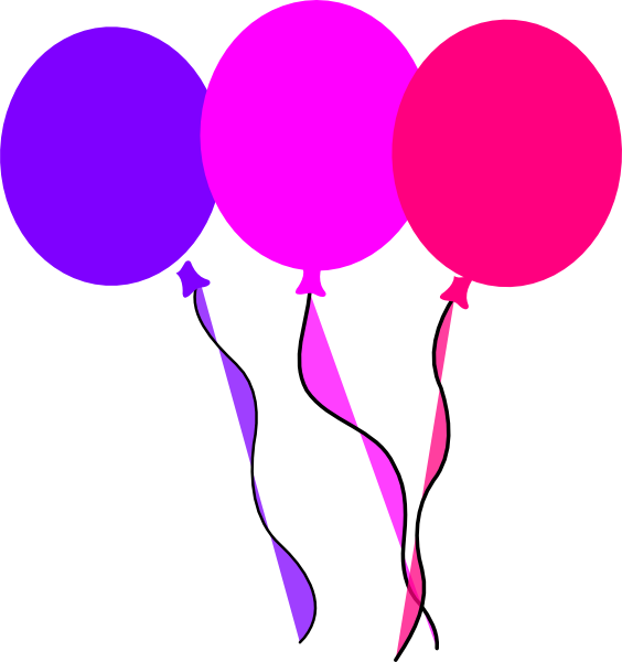 Animasi Balon Png - Animasi Balon Clipart (564x600), Png Download