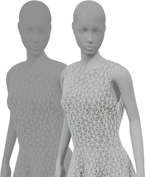 Fashion In Virtual Reality - Mannequin Clipart (563x618), Png Download