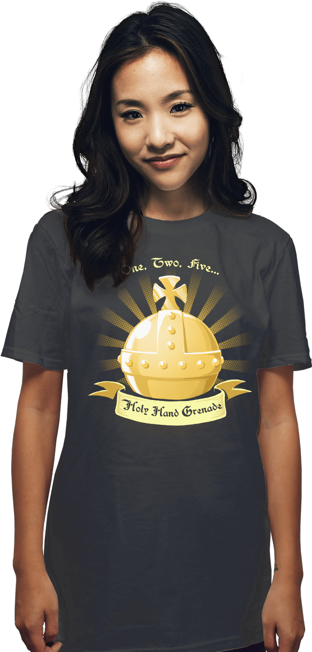 Holy Hand Grenade - Sailor Meow T Shirt Clipart (900x1322), Png Download
