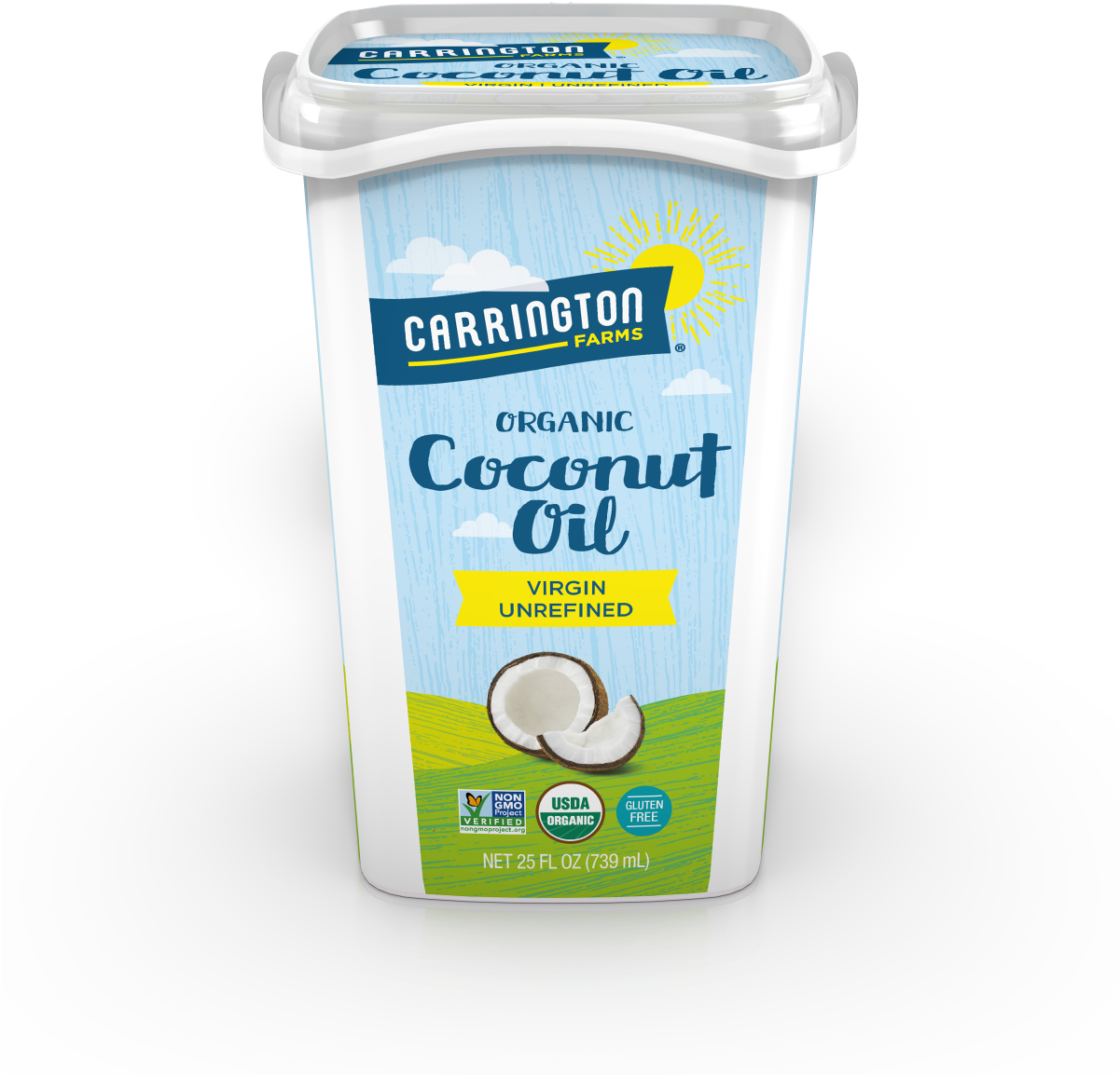 Image - Coconut Oil Clipart (1200x1200), Png Download