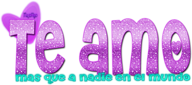 Png Te Amo - Texto Que Diga Te Amo Clipart (700x600), Png Download