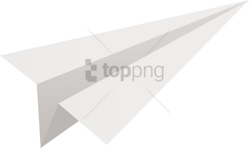 Free Png Paper Plane White Png Image With Transparent - Paper Plane Png White Clipart (850x506), Png Download