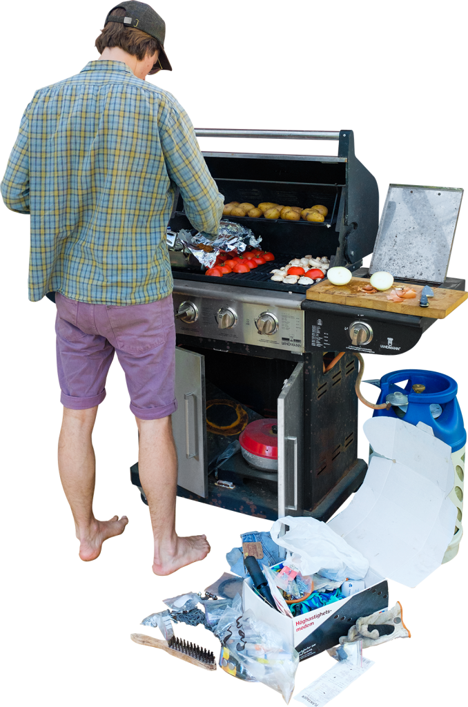 Kickstarts The Barbecue Season - Barbecue People Png Clipart (678x1024), Png Download
