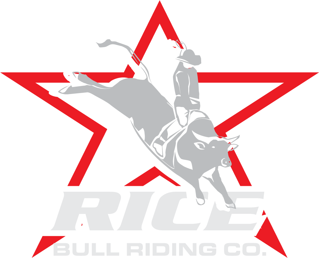 Rice Bull Riding Company - Bull Riding Clipart (1375x1042), Png Download