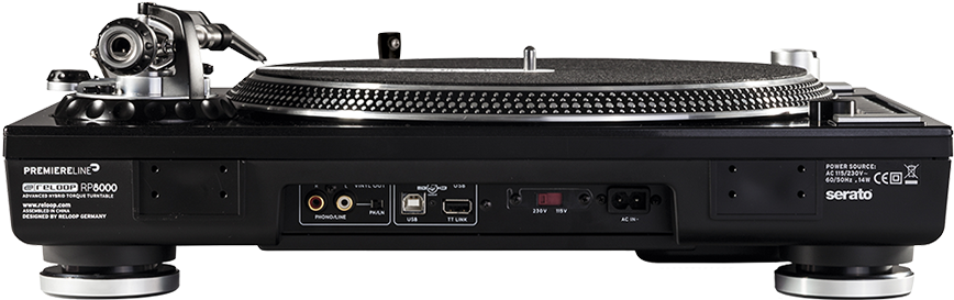 Reloop Rp-8000 - Technics 1200 Output Clipart (960x540), Png Download