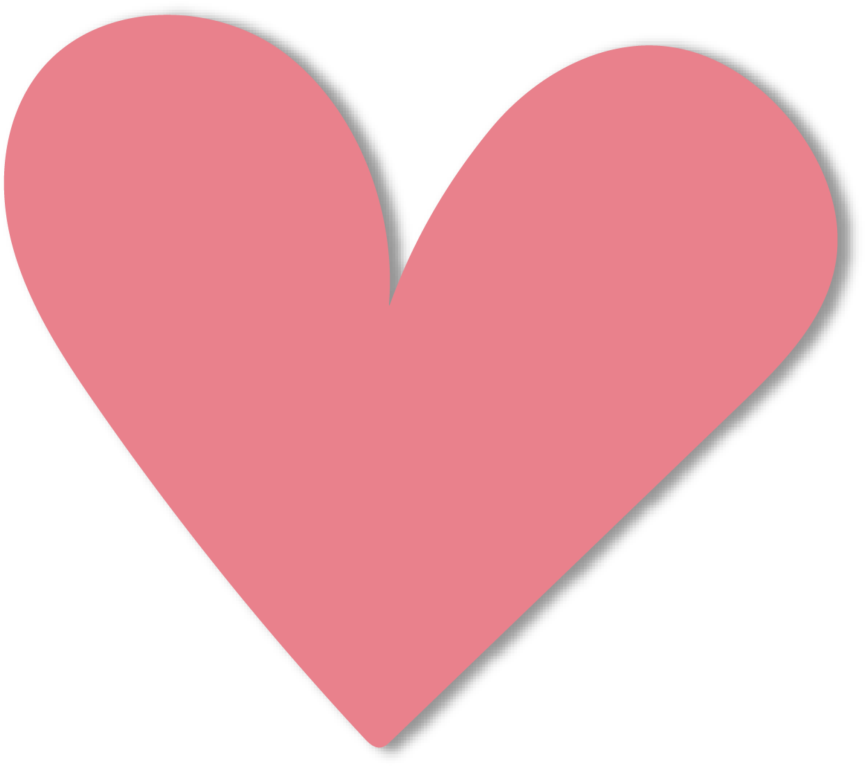 Te Amo Mial - Heart Clipart (1250x1108), Png Download