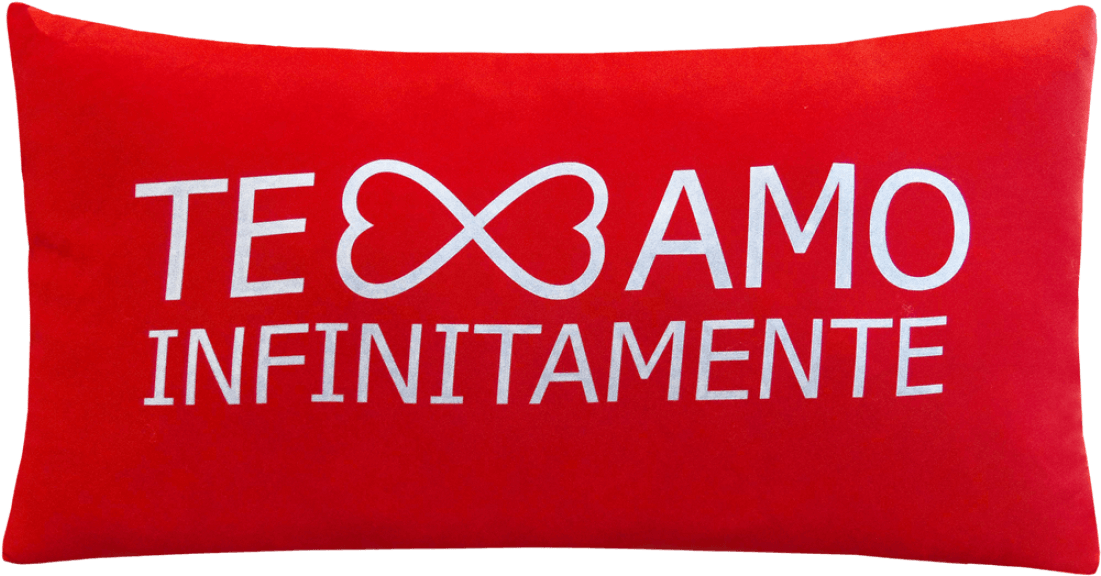 Te Amo Infinito - Throw Pillow Clipart (1100x1100), Png Download