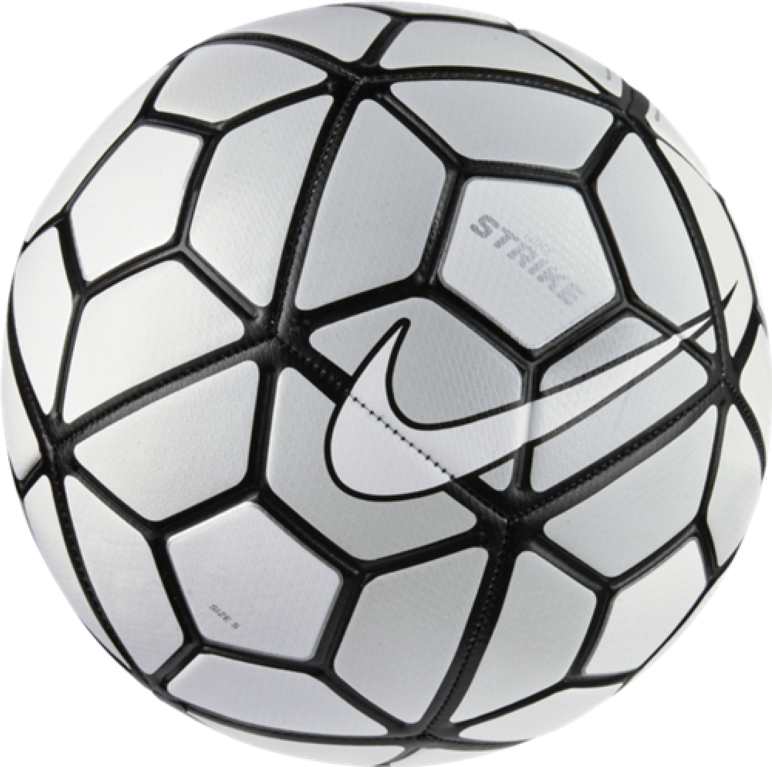 Nike Soccer Ball Png Transparent Background - Nike Soccer Ball White Clipart (1500x1500), Png Download