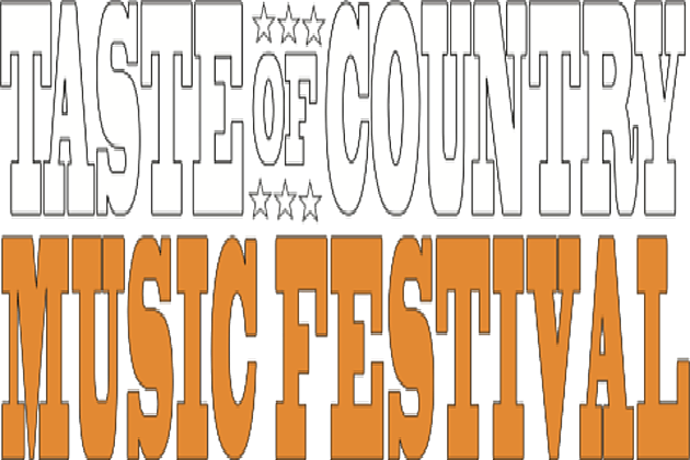 All Star Line Up For The 2017 Taste Of Country Music - Taste Of Country 2019 Clipart (630x420), Png Download
