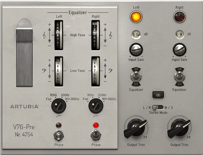 Finest Vintage Tube Preamp - Arturia 3 Preamps & Filters Clipart (1012x663), Png Download