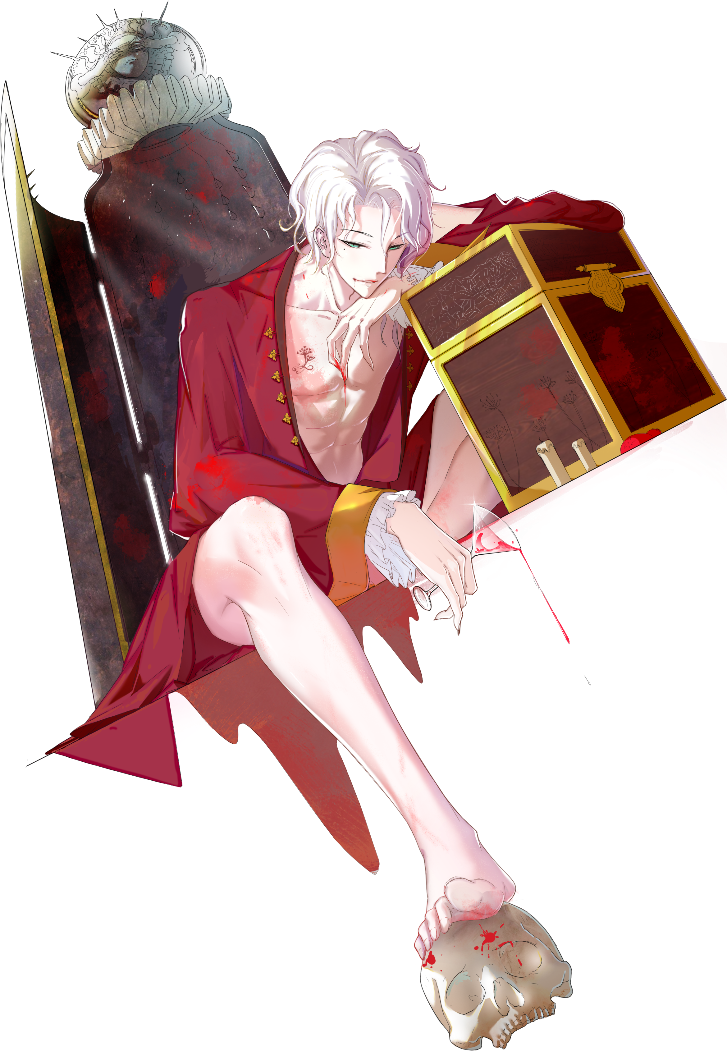 Bloody Hand Png - Bloody Mary Food Fantasy Clipart (2340x3382), Png Download