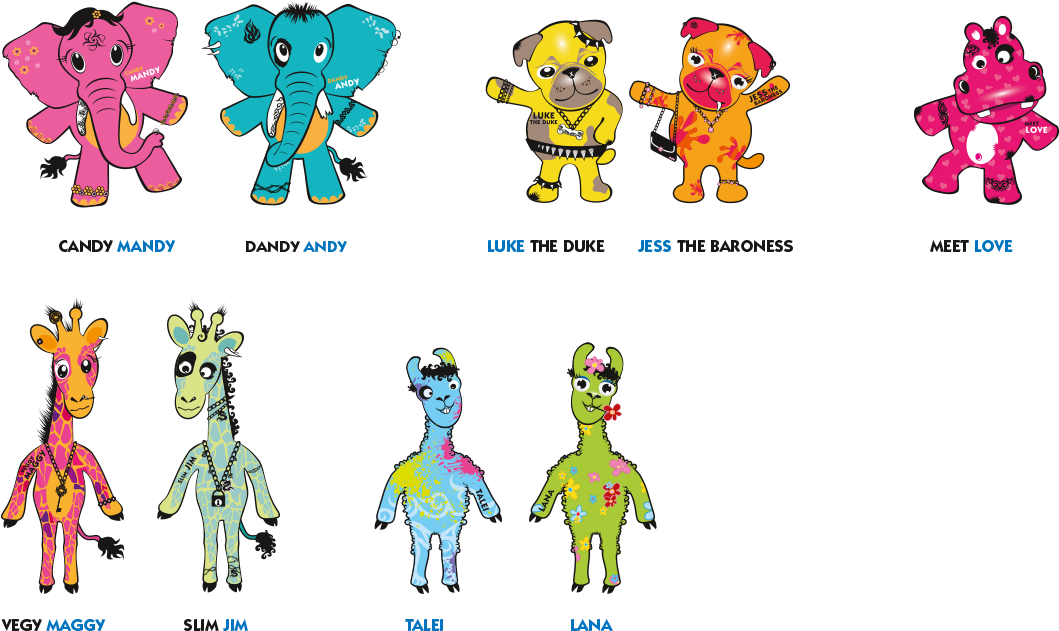 Crazy Dolls 2012/2013 - Cartoon Clipart (1100x656), Png Download