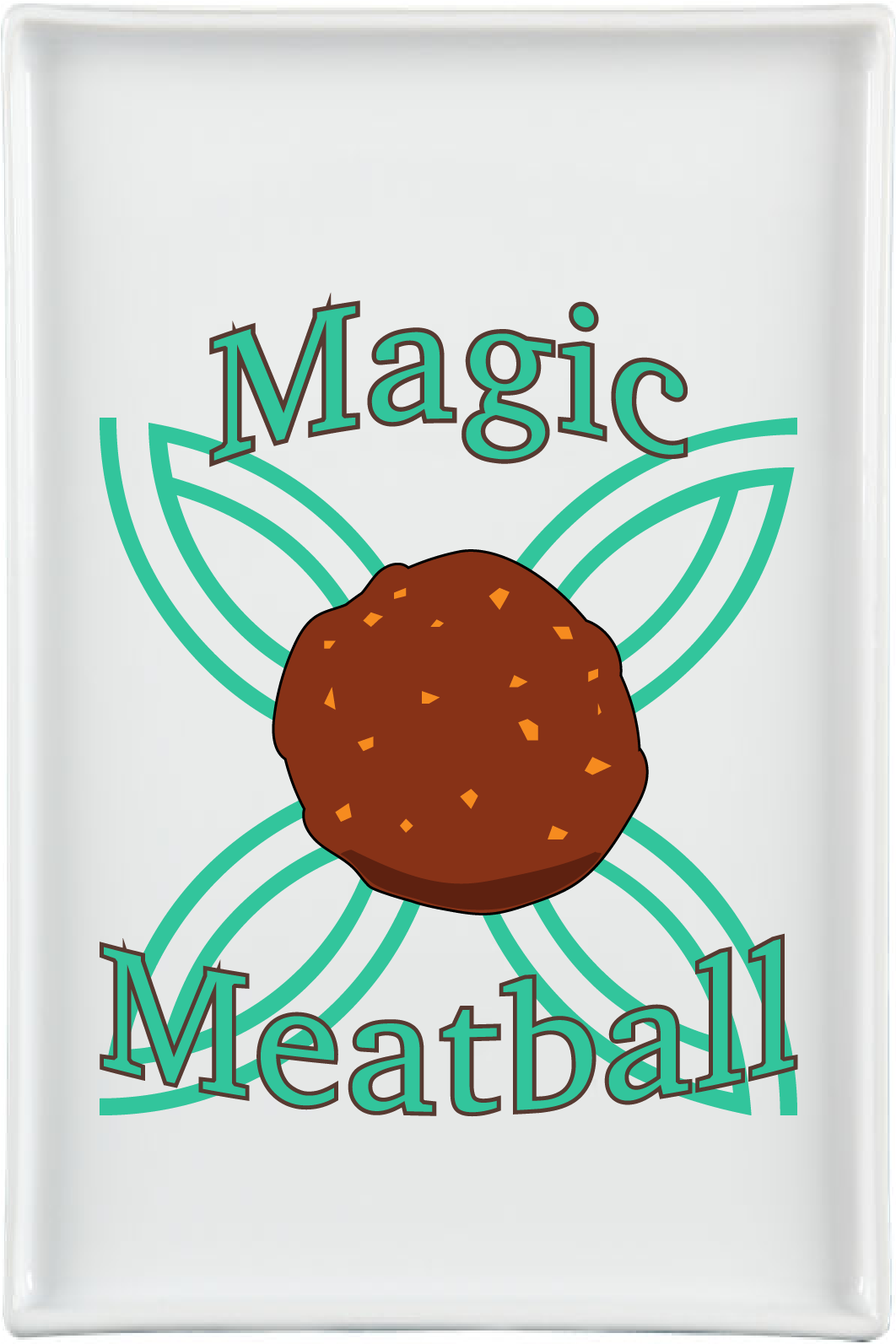 Guide The Magic Meatball To Different Points Of The - Illustration Clipart (1081x1921), Png Download