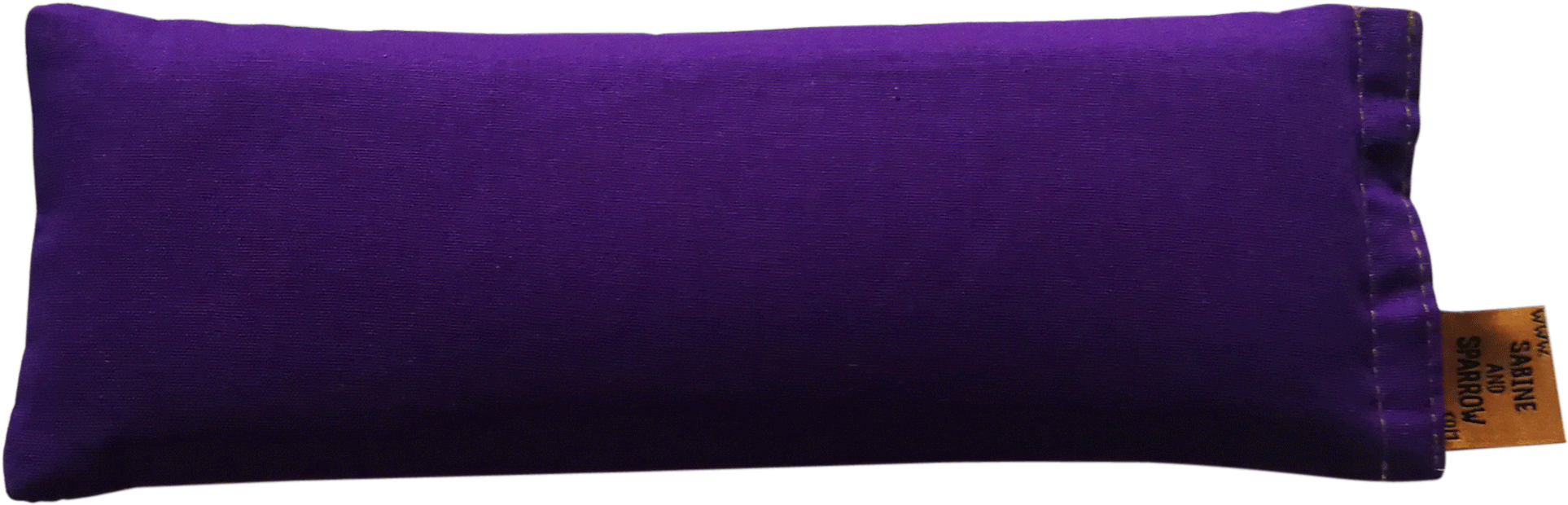 Royal Purple Back Eye Pillow Melbourne Designer Cotton - Cushion Clipart (1976x2400), Png Download
