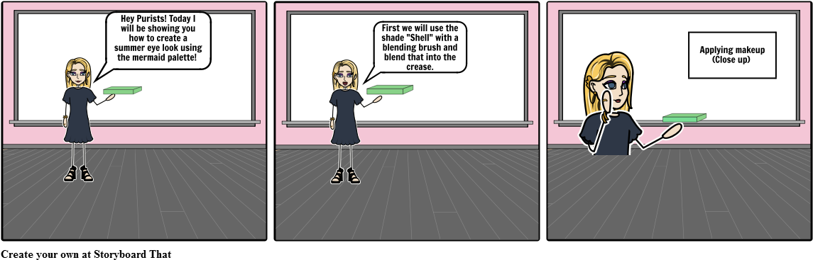 Mermaid Palette - Cartoon Clipart (1164x385), Png Download