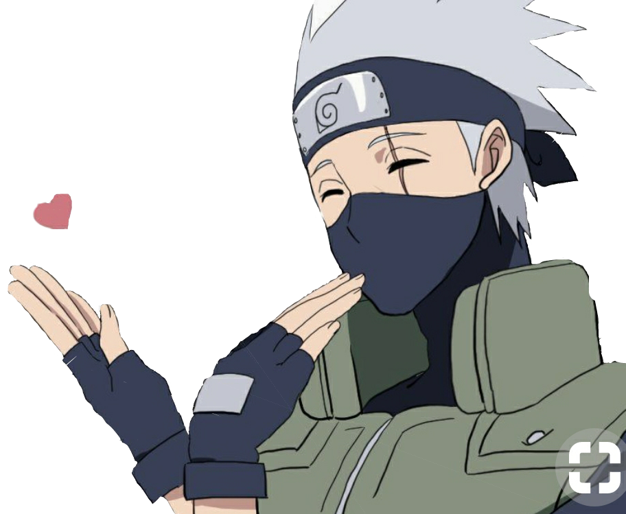 #kakashi #kakashihatake #naruto - Png Stickers Naruto Kakashi Clipart (912x749), Png Download