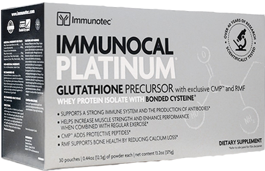 Immunocal Platinum Glutathione Precursor - Box Clipart (600x600), Png Download
