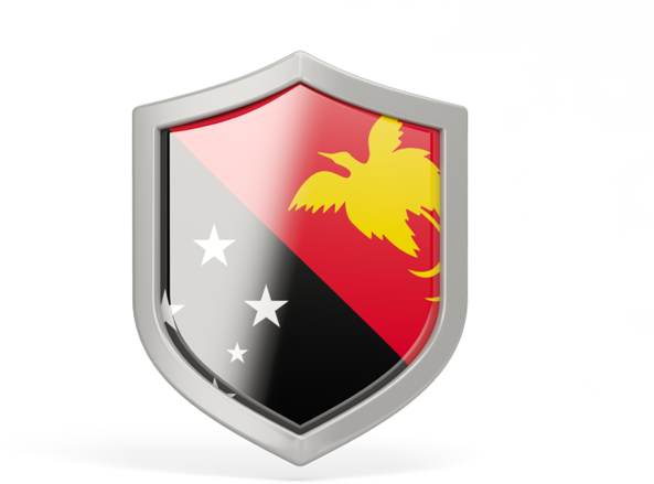 Papua New Guinea Flag Logo Clipart (640x480), Png Download