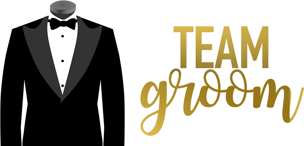 Team Groom Png - Team Groom Gold Png Clipart (968x467), Png Download