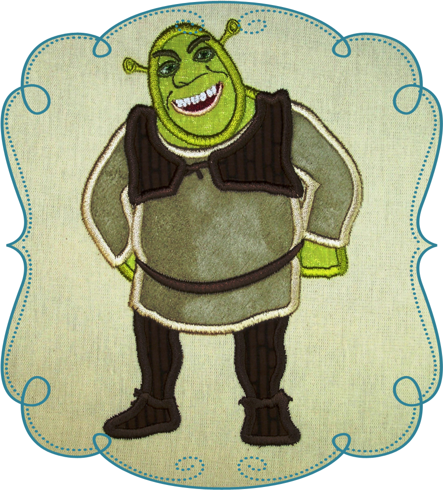 Shrack - Shrek Old - Cartoon Clipart (879x972), Png Download