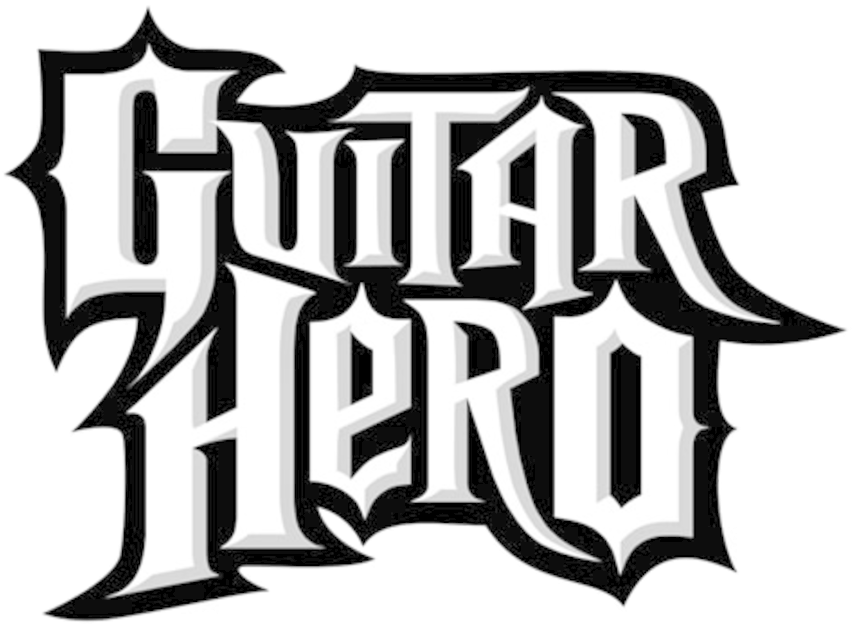 Guitar Hero Logo Png Clipart (880x633), Png Download