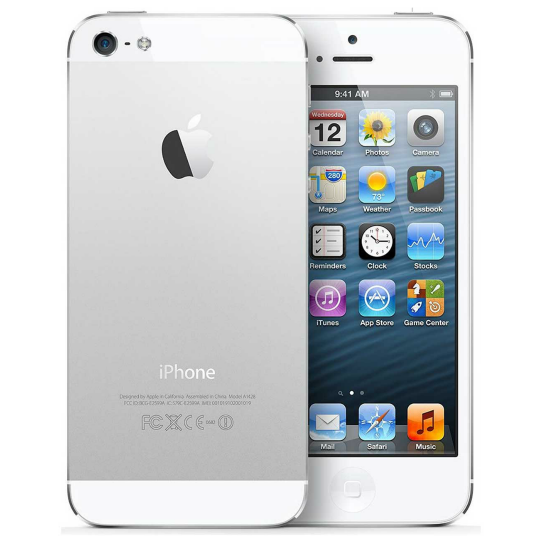 Iphone 5 32gb Silver Unlocked Grade A - Iphone 5s Price In Malaysia 2018 Clipart (540x676), Png Download