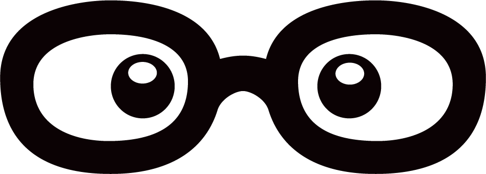Download Template - Ojos Con Lentes Gif Clipart (949x340), Png Download