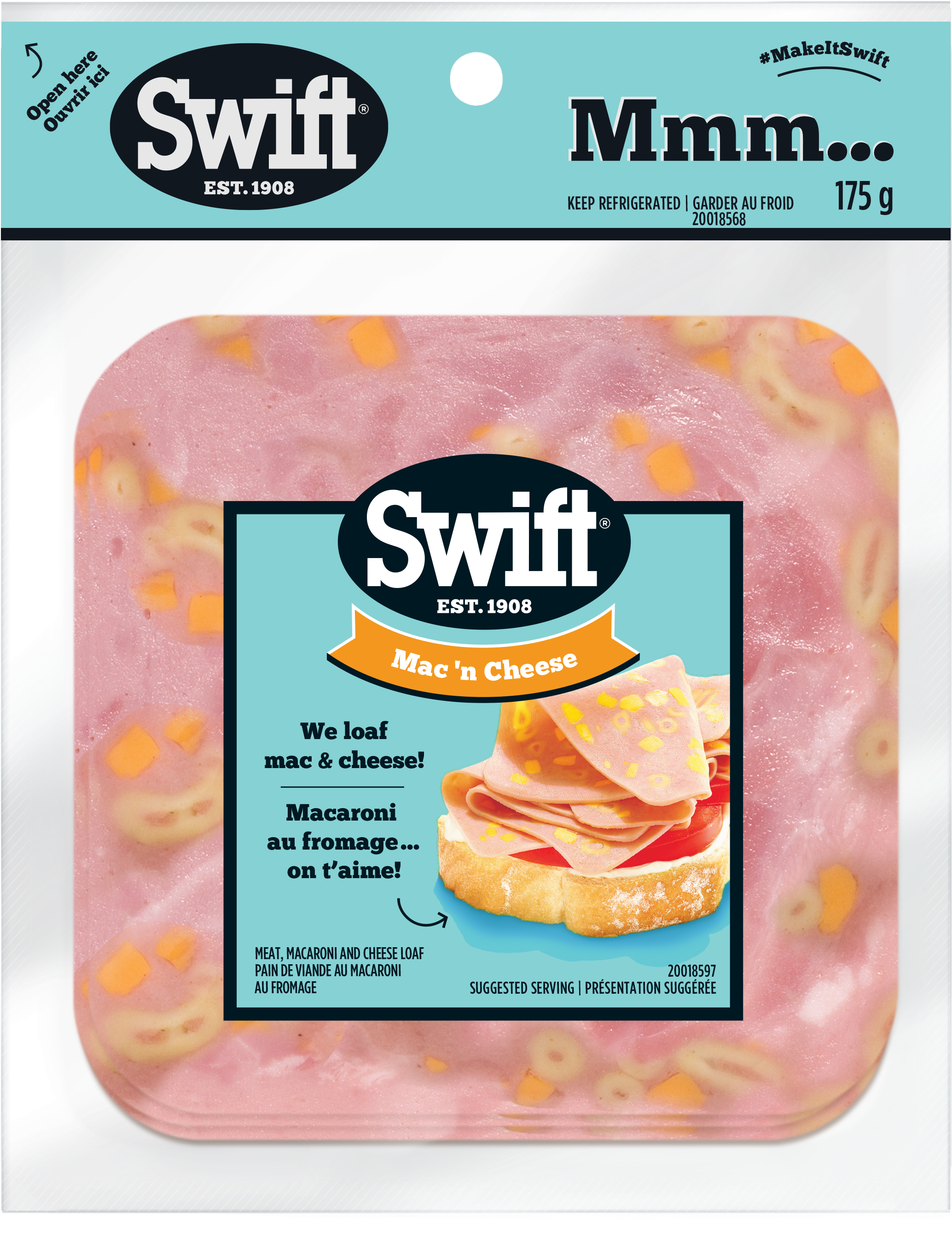 Mac'n Cheese - Turkey Ham Clipart (2100x2700), Png Download