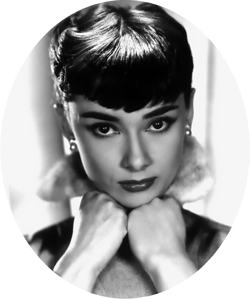 Audrey Hepburn ♥ - Audrey Hepburn Clipart (856x1023), Png Download