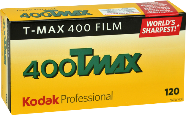 Kodak Tmax - Kodak Tmax 400 120 Clipart (700x498), Png Download