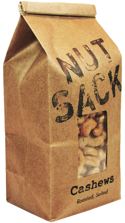 Roasted Salted Cashews Nutsack Nuts Nutsack Foods Loaded - Coffee Substitute Clipart (438x779), Png Download