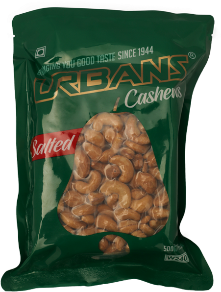 Roasted & Salted Cashews-500 Gms - Cashew Clipart (600x600), Png Download