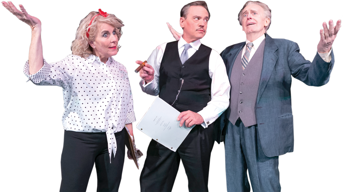 Stage Manager And Composer With Director- Always A - Tuxedo Clipart (1200x675), Png Download