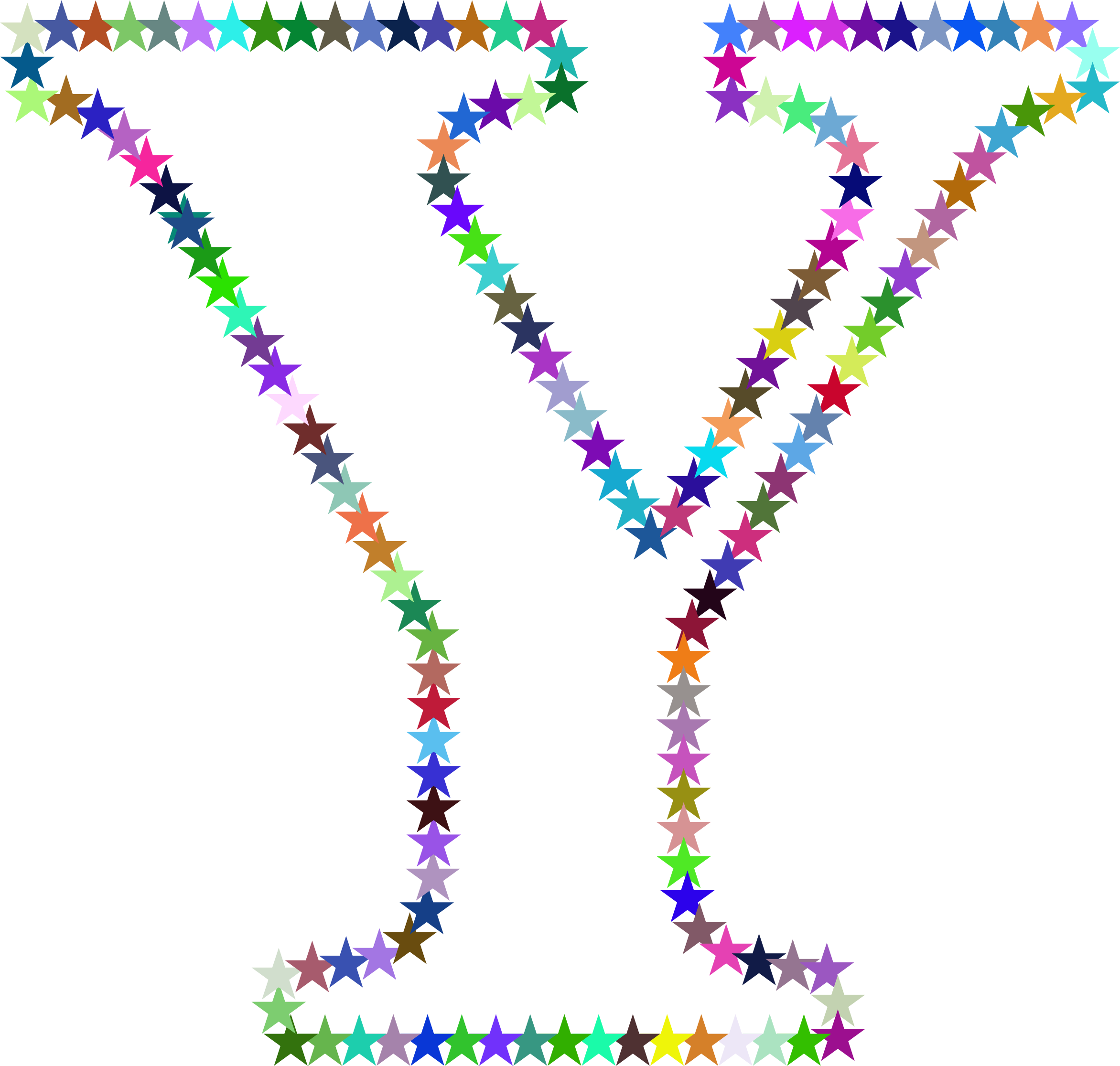This Free Icons Png Design Of Y Stars - Letter Y Star Clipart Transparent Png (2344x2232), Png Download