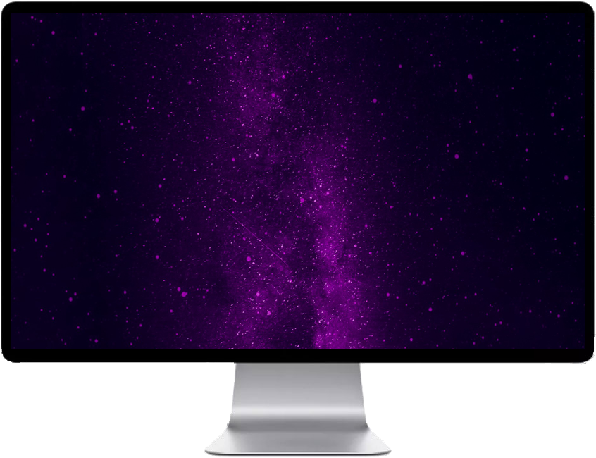 Score 50% - Purple Space 4k Clipart (846x650), Png Download