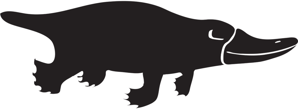 Abc Melbourne - Platypus Vector Clipart (1200x600), Png Download