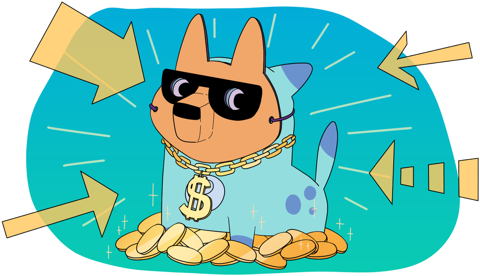Coinbundle ⚡ On Twitter - Cartoon Clipart (1200x590), Png Download