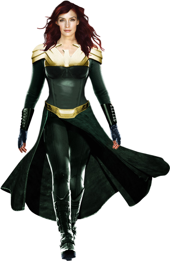 X-men Download Transparent Png Image - Phoenix X Men Transparent Clipart (582x884), Png Download