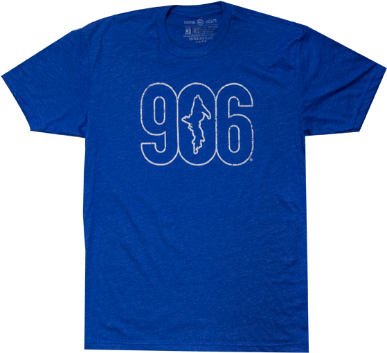 "906 " Royal Blue T-shirt - Enjoy The Great Outdoors Sticker Clipart (600x600), Png Download