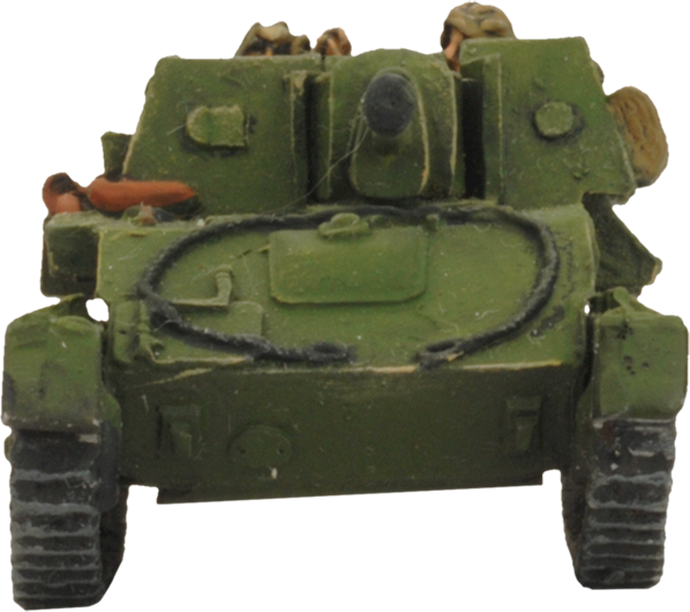 Su-76 Light Sp Battery - Armored Car Clipart (690x612), Png Download