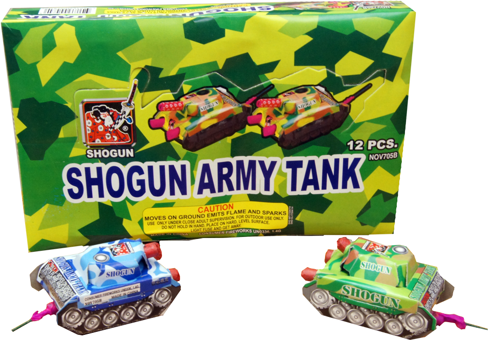 Shogun Army Tank - Russian Candy Clipart (963x671), Png Download